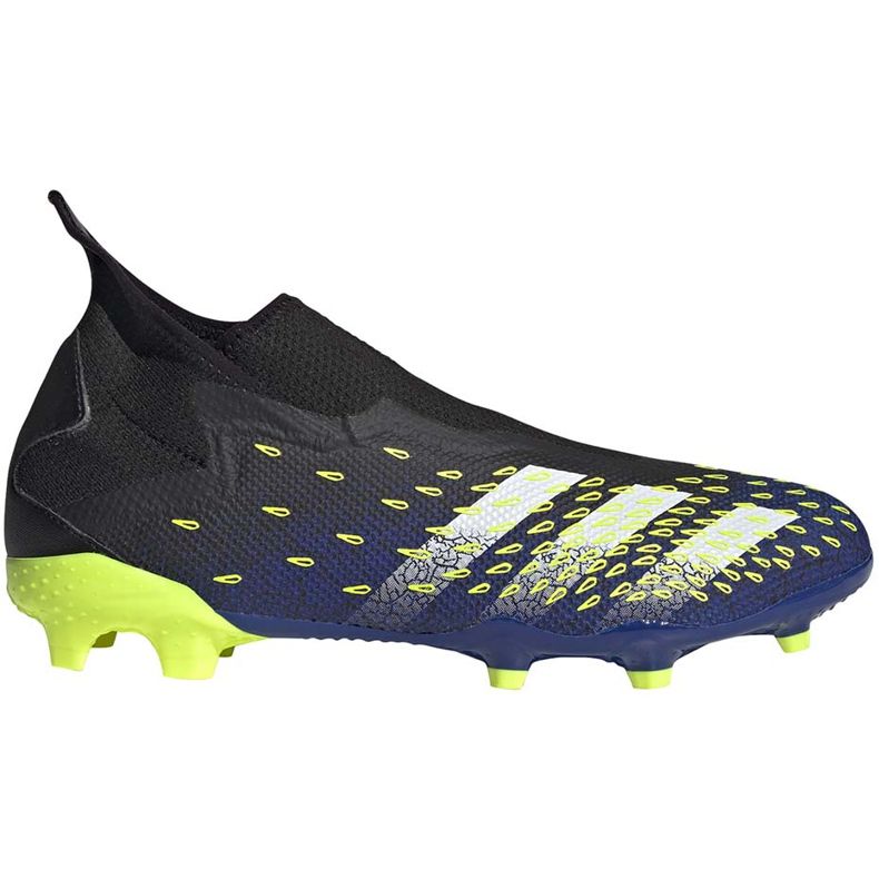 Jalkapallokengät adidas Predator Freak.3 Ll Fg musta-laivasto-vihreä FY0617