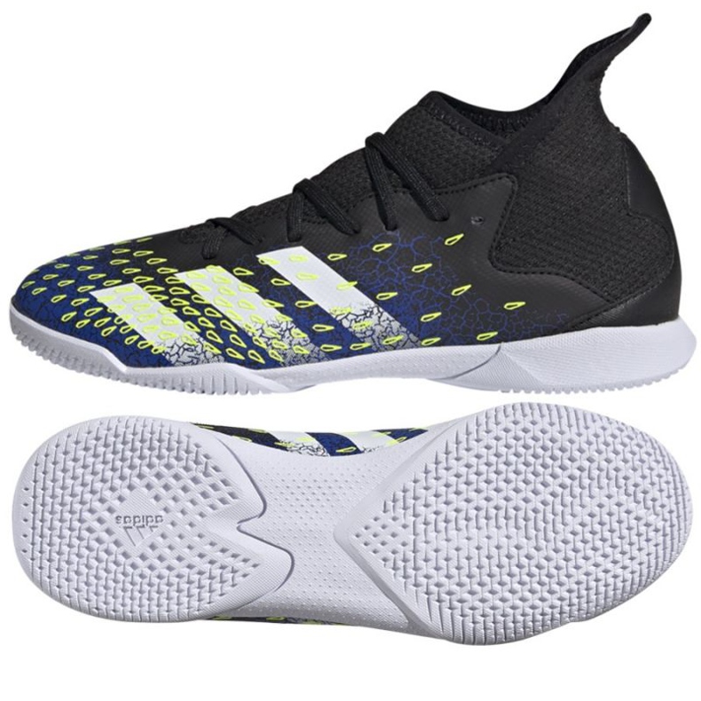 Adidas Predator Freak.3 In Jr FY0614 jalkapallokengät monivärinen musta