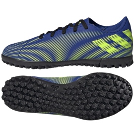 Adidas Nemeziz.4 Tf Jr FY0824 jalkapallokengät sininen monivärinen