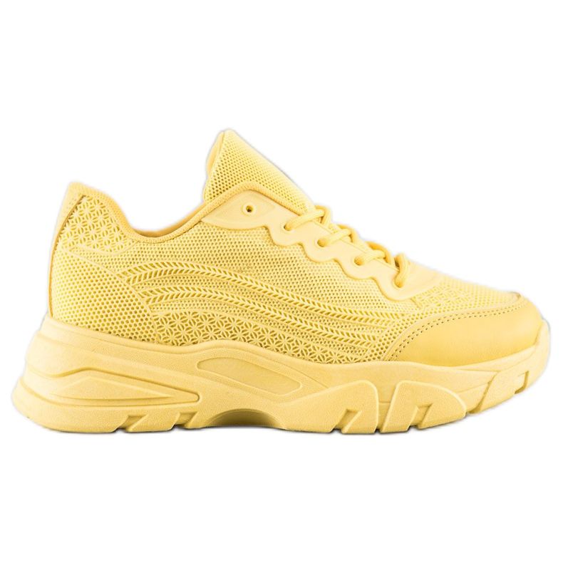 SHELOVET Keltaiset lenkkarit keltainen