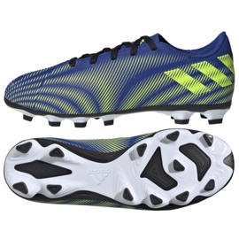 Adidas Nemeziz.4 FxG Jr FY0822 jalkapallokengät sininen monivärinen