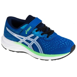 Asics Pre Excite 7 Ps Jr 1014A101-401 valkoinen tummansininen sininen