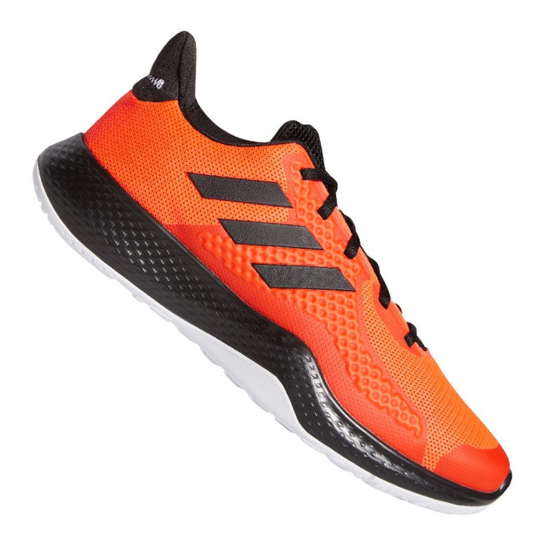 Adidas FitBounce Trainer M EE4600 kengät musta oranssi