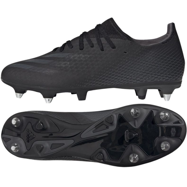 Adidas X Ghosted.3 Sg M FZ3727 jalkapallokengät monivärinen musta