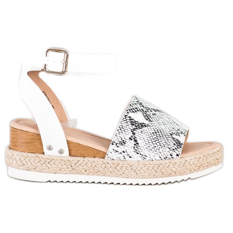 Kylie Wedge sandaalit Snake Print monivärinen Kylie Wedge sandaalit Snake Print monivärinen