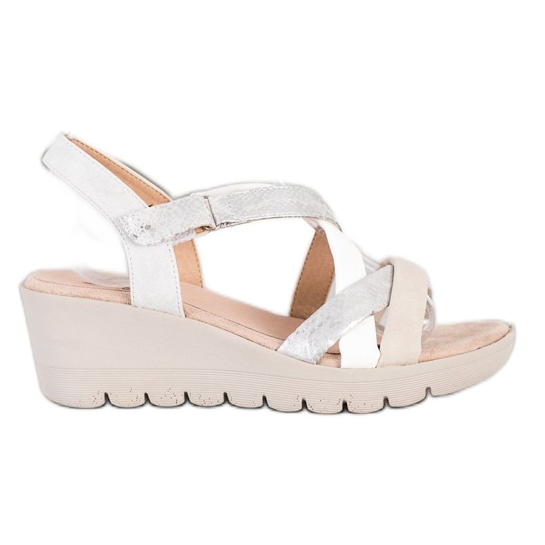 Kylie Kevyet sandaalit tarranauhalla monivärinen