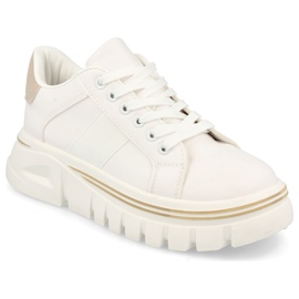 PS1 Naisten lenkkarit lavalla valkoinen ja beige Riri