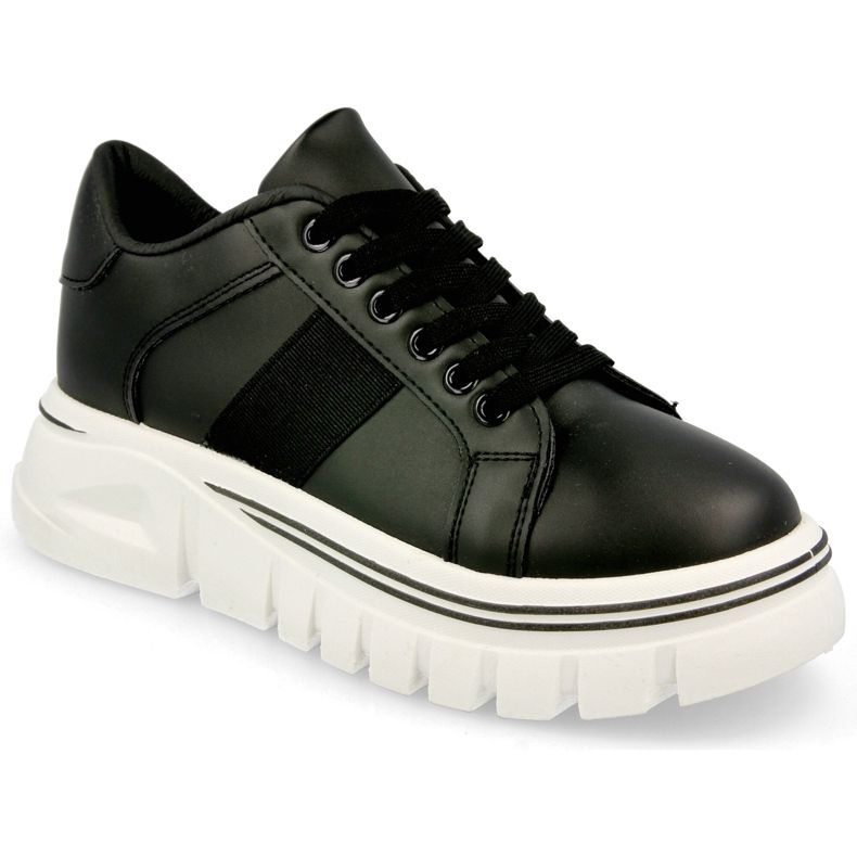 PS1 Naisten lenkkarit mustalla Riri -alustalla