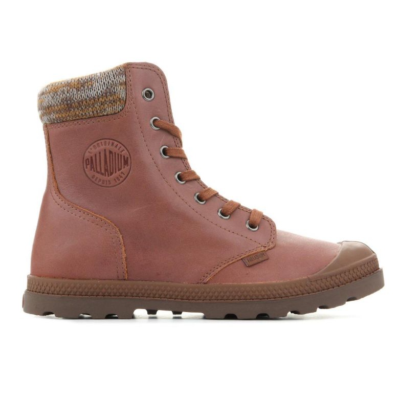 Palladium Pampa Knit M 95172-733-M kengät ruskea