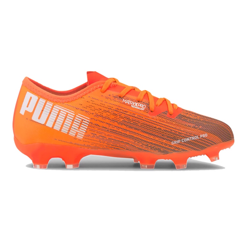Puma Ultra 1.1 Fg Ag Junior 106097 01 jalkapallokengät oranssi oranssi
