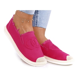 PS1 Klassiset naisten espadrillit Fuksia Flaure beige vaaleanpunainen PS1 Klassiset naisten espadrillit Fuksia Flaure beige vaaleanpunainen