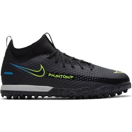 Nike Phantom Gt Academy Df Tf Junior CW6695 090 jalkapallokengät musta musta