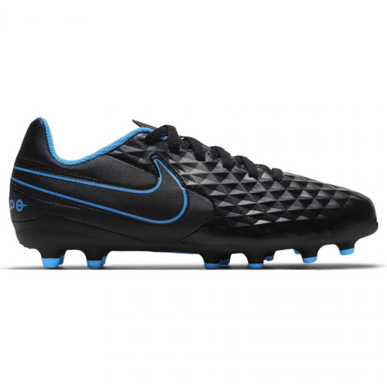 Nike Tiempo Legend 8 Club FG / MG Jr AT5881-090 jalkapallokengät musta musta
