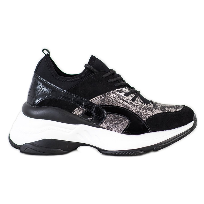 Bestelle Muodikkaat lenkkarit lavalla beige musta