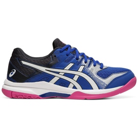 Asics Gel-Rocet 9 sininen 1072A034 400 naisten lentopallokengät tummansininen