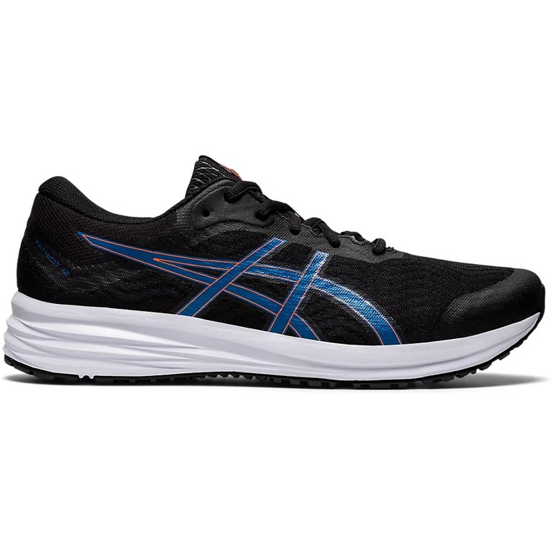 Asics Patriot 12 mustat ja siniset miesten juoksukengät 1011A823 004 sininen