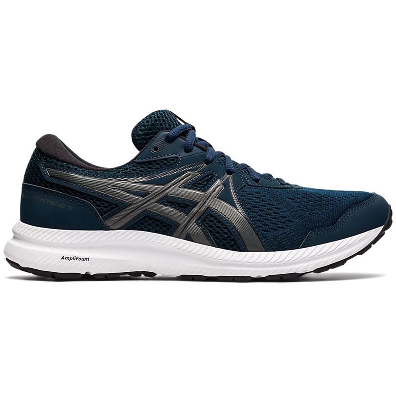 Asics Gel-Contend 7 tummansininen 1011B040 400 miesten kengät laivastonsininen