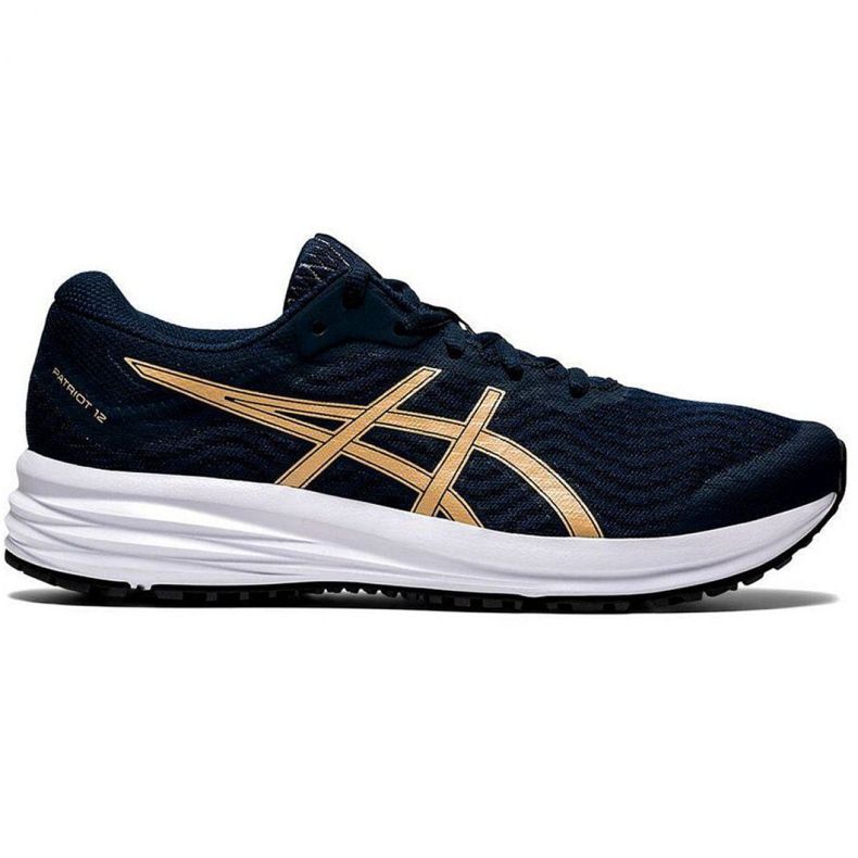 Asics Patriot 12 W 1012A705-403 kengät laivastonsininen kultainen