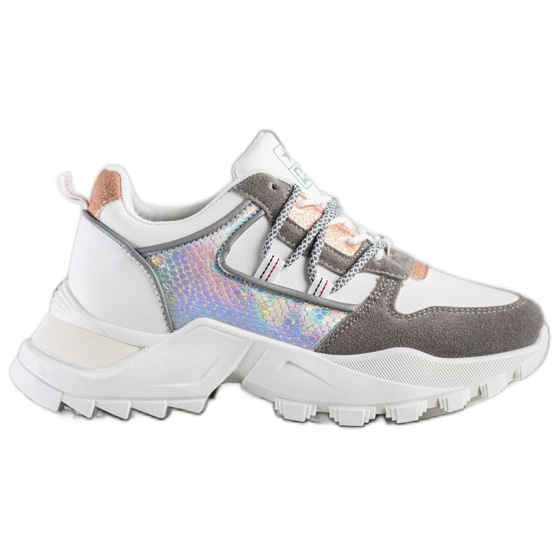 SHELOVET Tyylikkäät lenkkarit valkoinen monivärinen