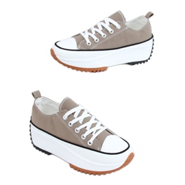 Tennarit suunnittelija pohja khaki VL137P Green vihreä