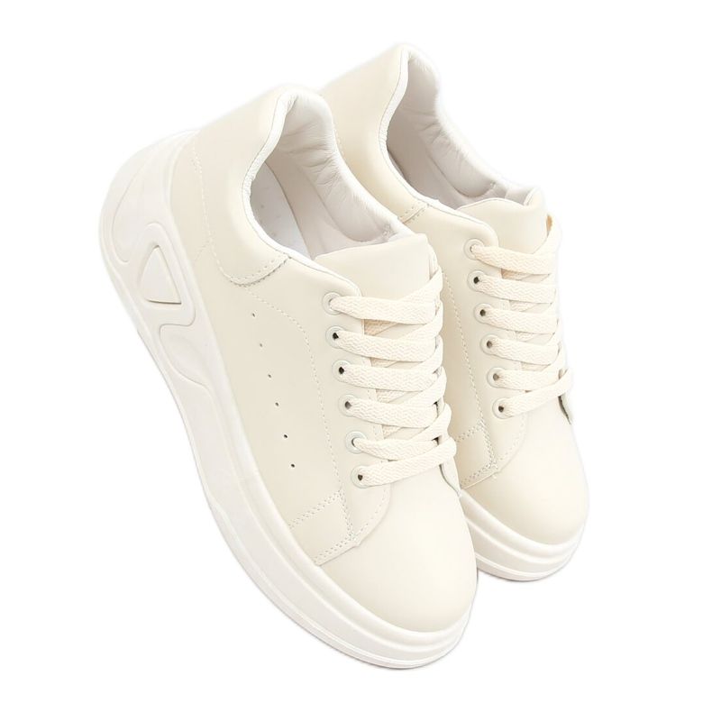 Korkeapohjaiset kengät LA158 Beige