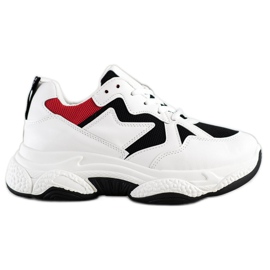 Fashion Mukavat lenkkarit valkoinen monivärinen