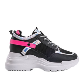 Mustat lenkkarit paksulla Johan -pohjalla