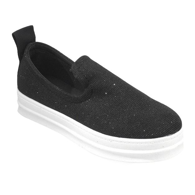 Love Slip On SK73 Black Slip-On Tennarit musta