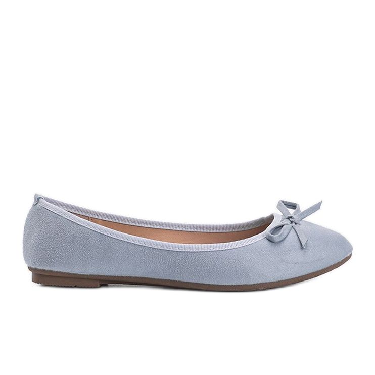 Angelina -siniset ballerinat jousella sininen