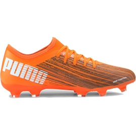 Jalkapallokengät Puma Ultra 3.1 Fg Ag 106086 01 oranssi
