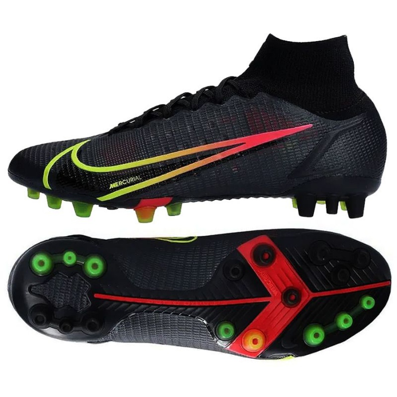 Nike Mercurial Superfly 8 Elite Ag M CV0956090 jalkapallokengät monivärinen musta