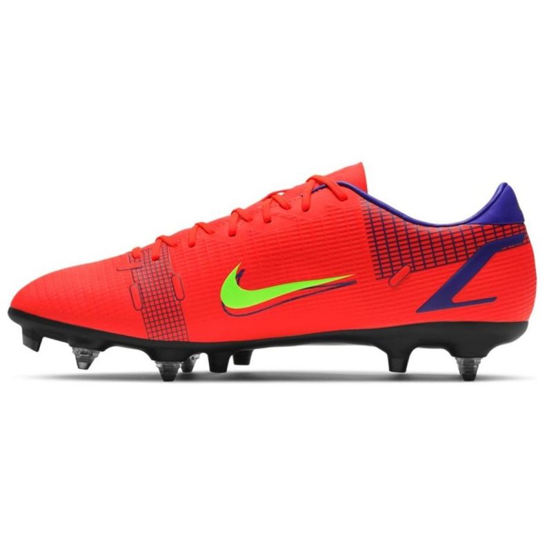 Nike Mercurial Vapor 14 Academy SG-PRO Ac M CV0976 600 jalkapallokengät punainen punainen
