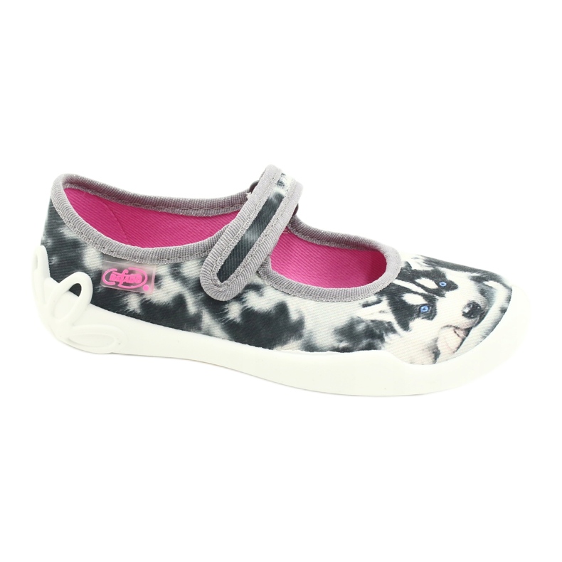 Befado lasten kengät 114X440 valkoinen harmaa