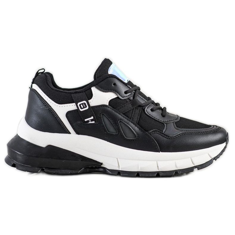 SHELOVET Lenkkarit Platformilla Mesh musta