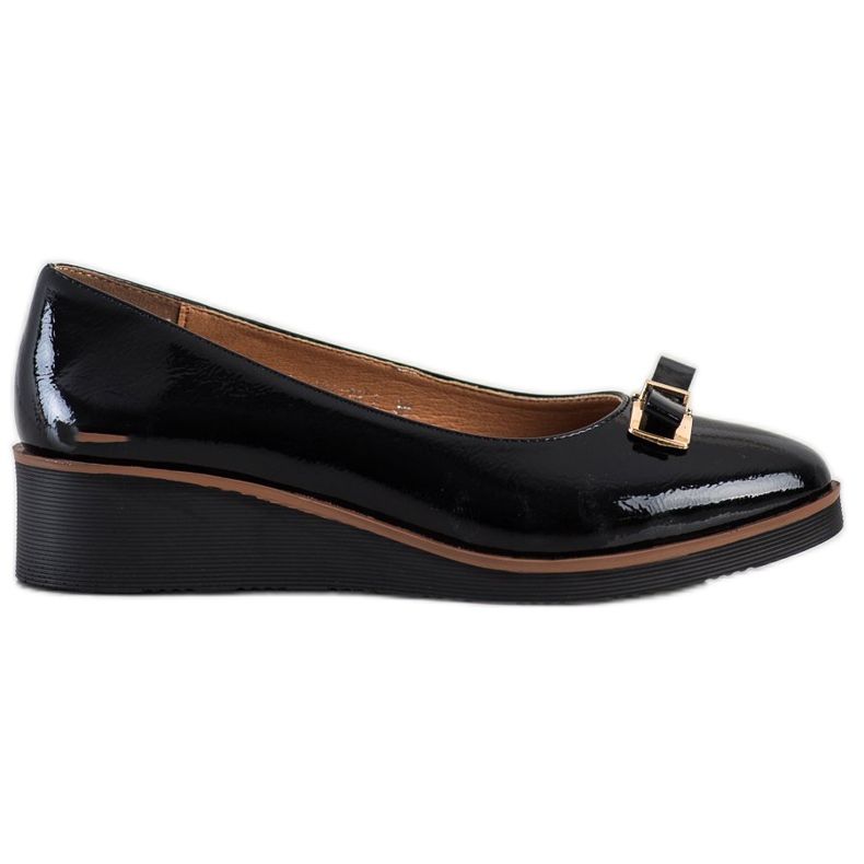 Lakatut ballerinat VINCEZA musta