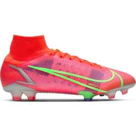 Nike Mercurial Superfly 8 Elite Fg CV0958 600 jalkapallokengät punainen punainen