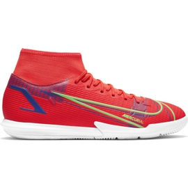 Nike Mercurial Superfly 8 Academy Ic CV0847 600 jalkapallokengät punainen punainen