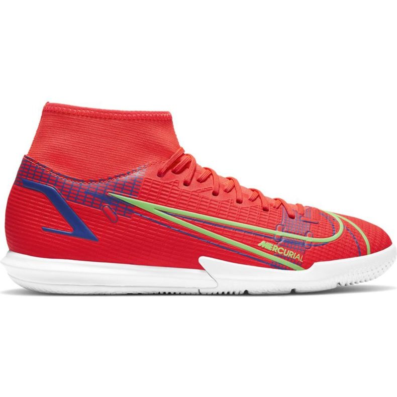 Nike Mercurial Superfly 8 Academy Ic CV0847 600 jalkapallokengät punainen punainen