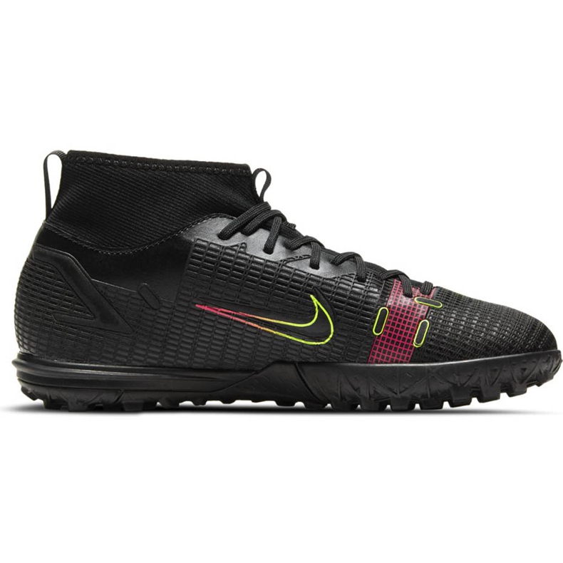 Nike Mercurial Superfly 8 Academy Tf Junior CV0789 090 jalkapallokengät musta musta