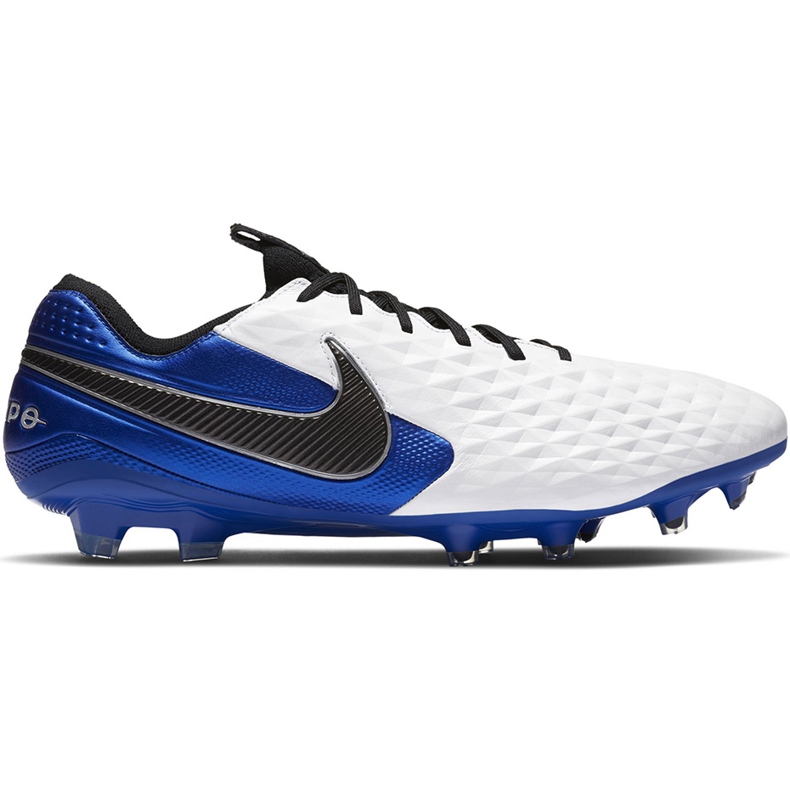 Nike Tiempo Legend 8 Elite Fg AT5293 104 jalkapallokengät valkoinen valkoinen