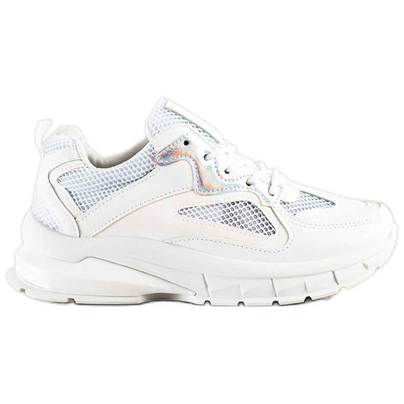 SHELOVET Valkoiset lenkkarit lavalla valkoinen