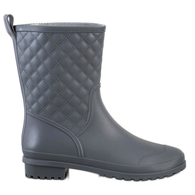 SHELOVET Muodikkaita tikattuja galosheja harmaa