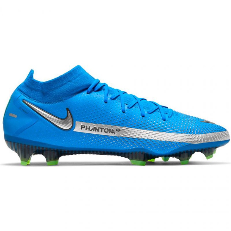 Nike Phantom Gt Elite Dynamic Fit Fg M CW6589 400 jalkapallokengät sininen sininen