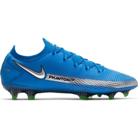 Nike Phantom Gt Elite Fg M CK8439 400 jalkapallokengät sininen sininen
