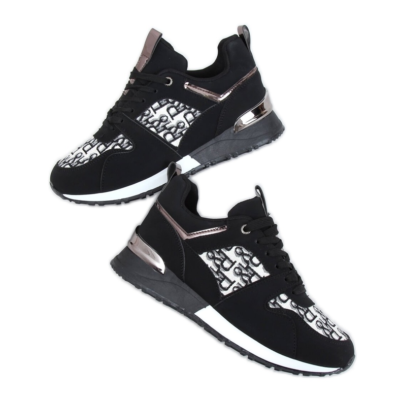 Mustat AB835 mustat urheilukengät