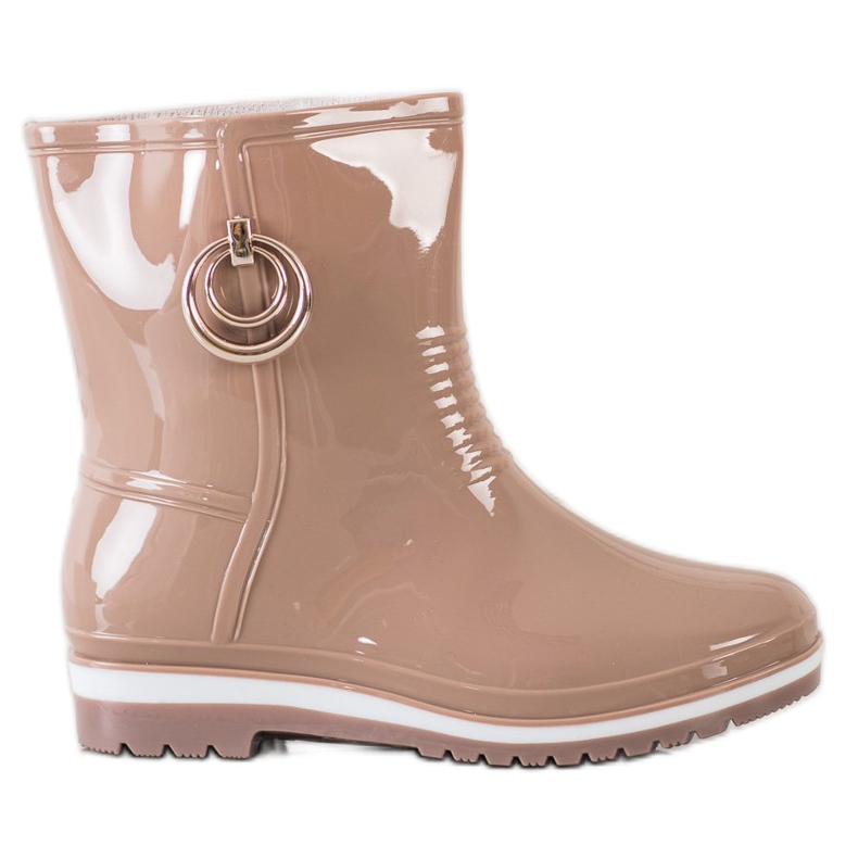 Bona Galoshes kultaisella koristeella beige
