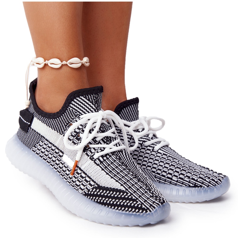 BM Urheilujalkineet Geelipohjassa Musta Freestyler valkoinen