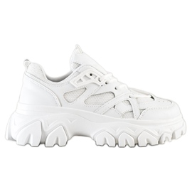 SHELOVET Valkoiset muoti lenkkarit valkoinen