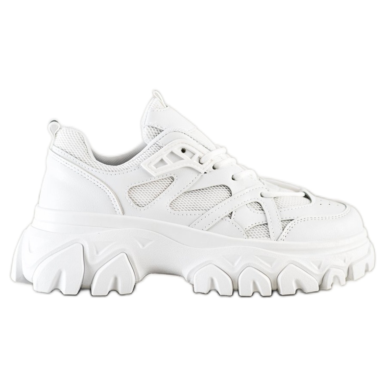 SHELOVET Valkoiset muoti lenkkarit valkoinen