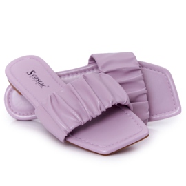 PS1 Naisten klassiset violetit tohvelit näyttävät hyvältä violetti PS1 Naisten klassiset violetit tohvelit näyttävät hyvältä violetti